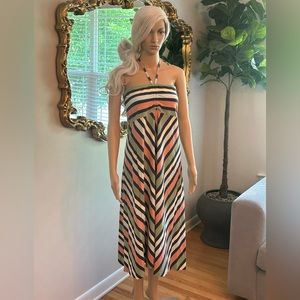 Multi colored Patagonia midi dress-size L